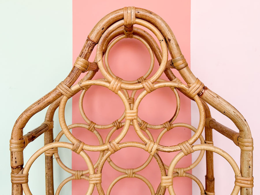Rattan Wine Rack