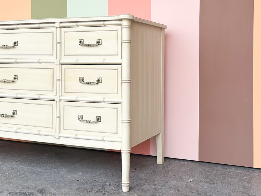 Henry Link Faux Bamboo Dresser