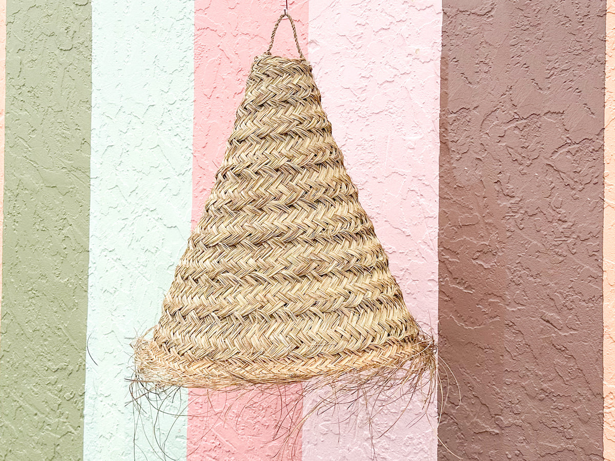 Island Chic Woven Pendant