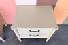 Pair of Henry Link Faux Bamboo Nightstands