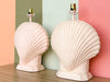 Pair of Clam Shell Lamps