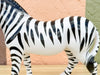 Ceramic Standing Zebra Statue