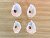 Set of Four Oyster Shell Shooters