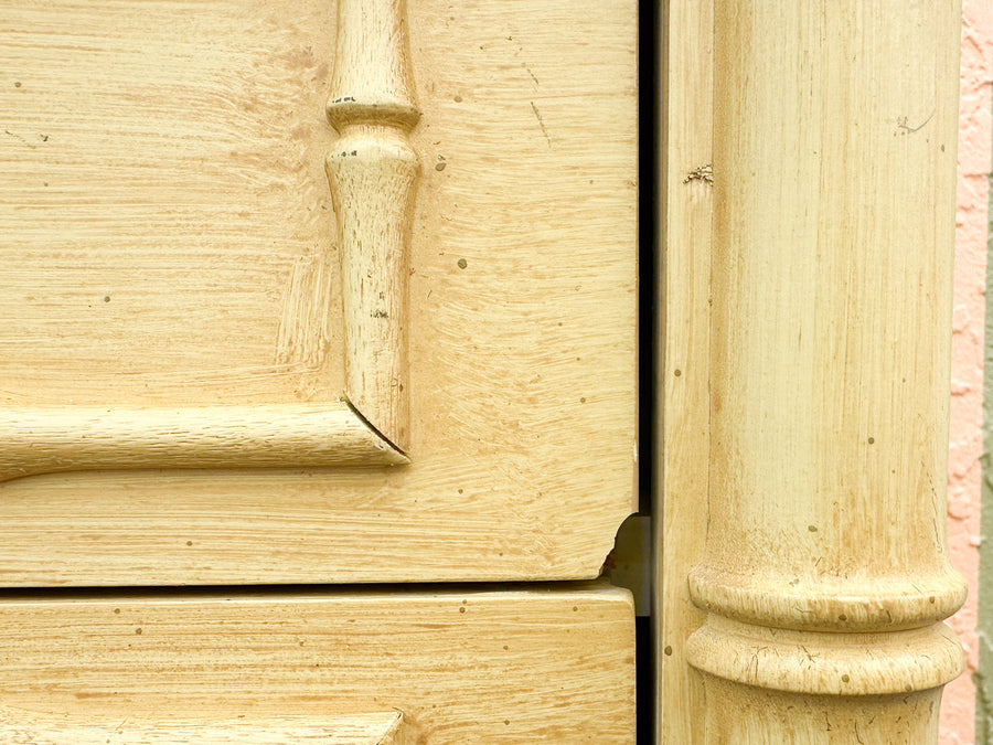 Thomasville Faux Bamboo Tall Chest
