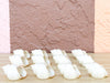 Set of Twelve Ceramic Seashell Napkin Rings