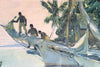 Island Life Sailboat Art