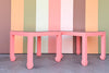 Pair of Coral Ming Style Side Tables