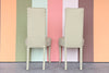 Pair of Pretty Preppy Upholstered Side Chairs
