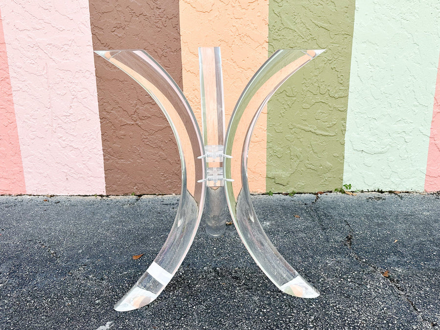 MCM Lucite Dining Table