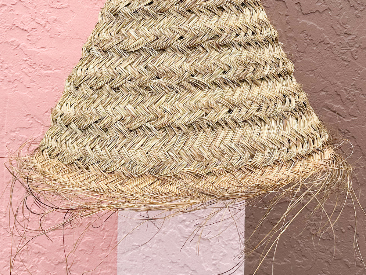 Island Chic Woven Pendant