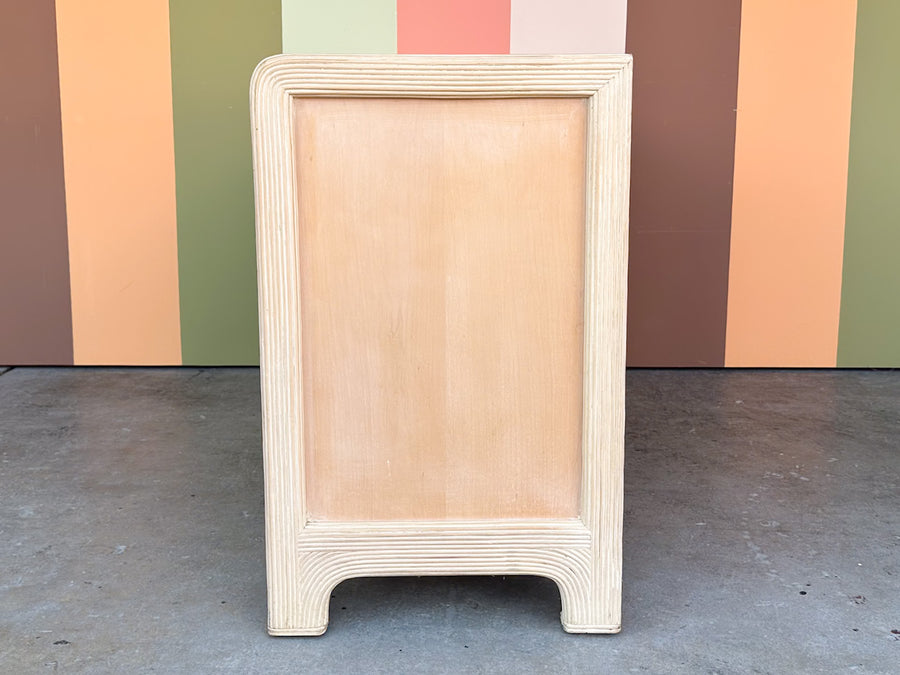 Coastal Chic Pencil Reed Dresser