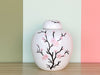 Cherry Blossom Temple Jar