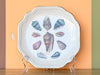 Shell Chic Decoupage Plate