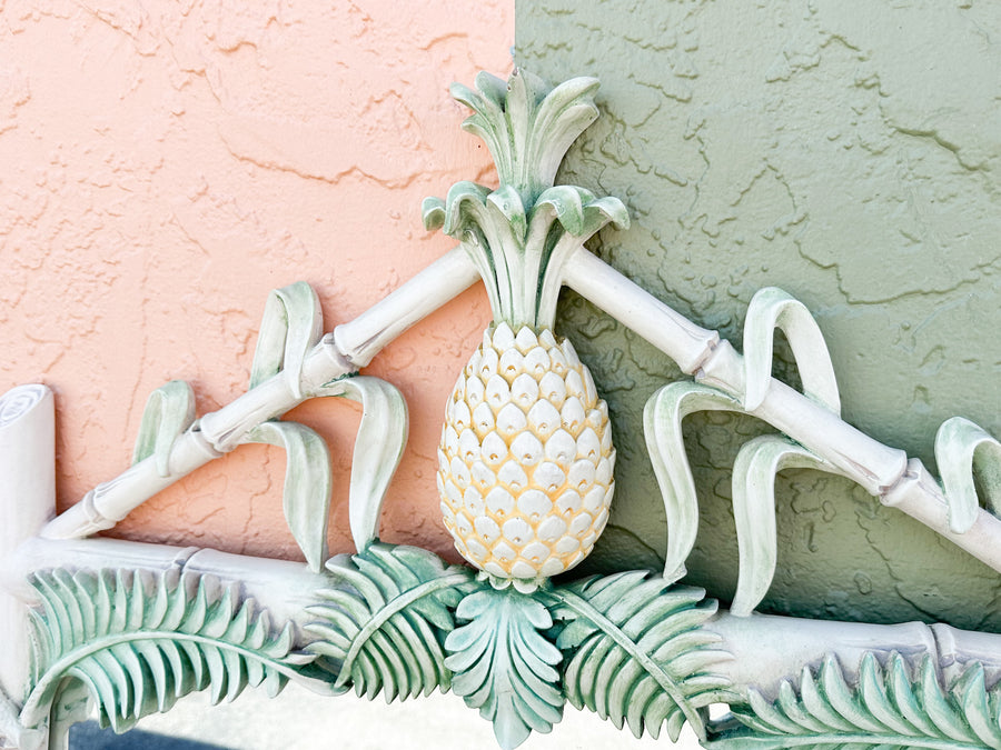Regency Style Pineapple Gampel Stoll Mirror