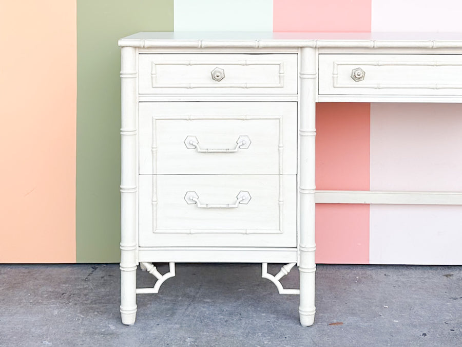 Thomasville Faux Bamboo Desk