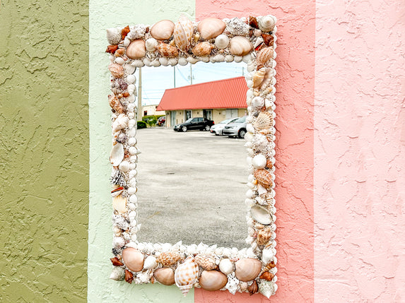 Coastal Chic Shell Mirror