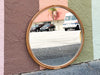 Extra Large Round Rattan Mirror