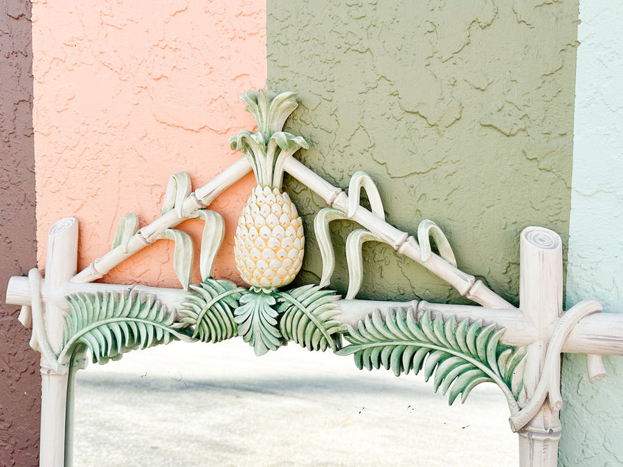 Regency Style Pineapple Gampel Stoll Mirror