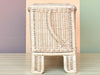 Wicker Elephant Cachepot