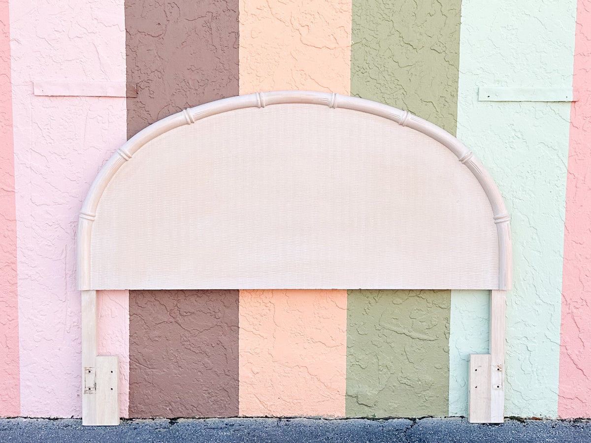 Faux Bamboo Queen Headboard