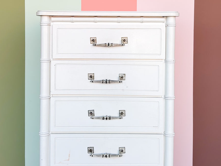 Palm Beach Faux Bamboo Lingerie Chest