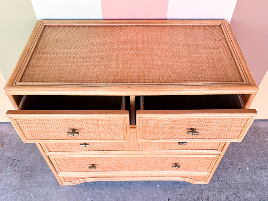 Natural Ficks Reed Rattan Chest