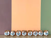 Set of Eight Shellegance Napkin Rings