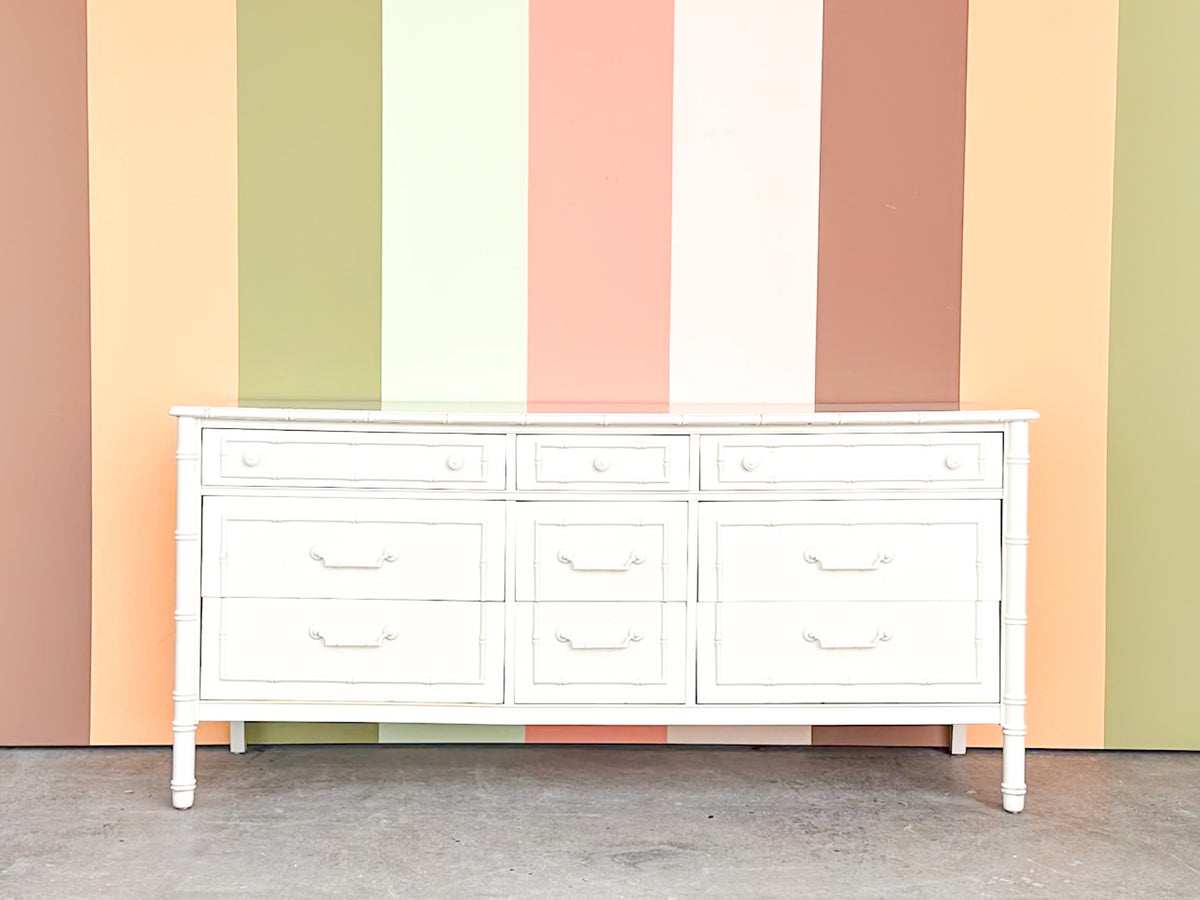 Thomasville Faux Bamboo Dresser