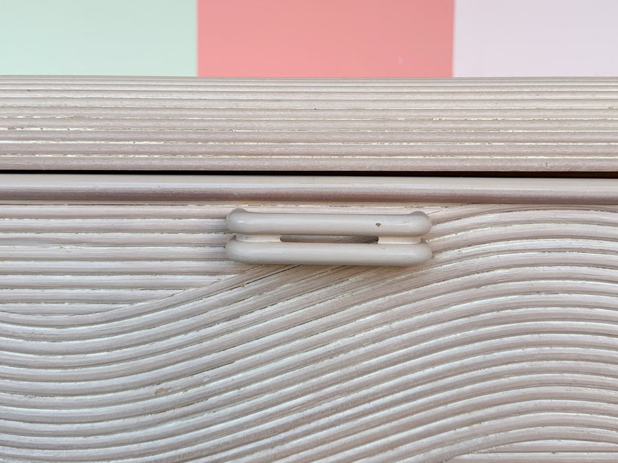 Coastal Chic Pencil Reed Dresser