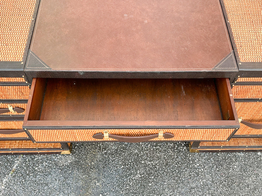 Stiles Brothers Steamer Trunk Coffee Table