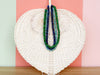Palm Beach Regency Shell and Gemstone Necklace - Green