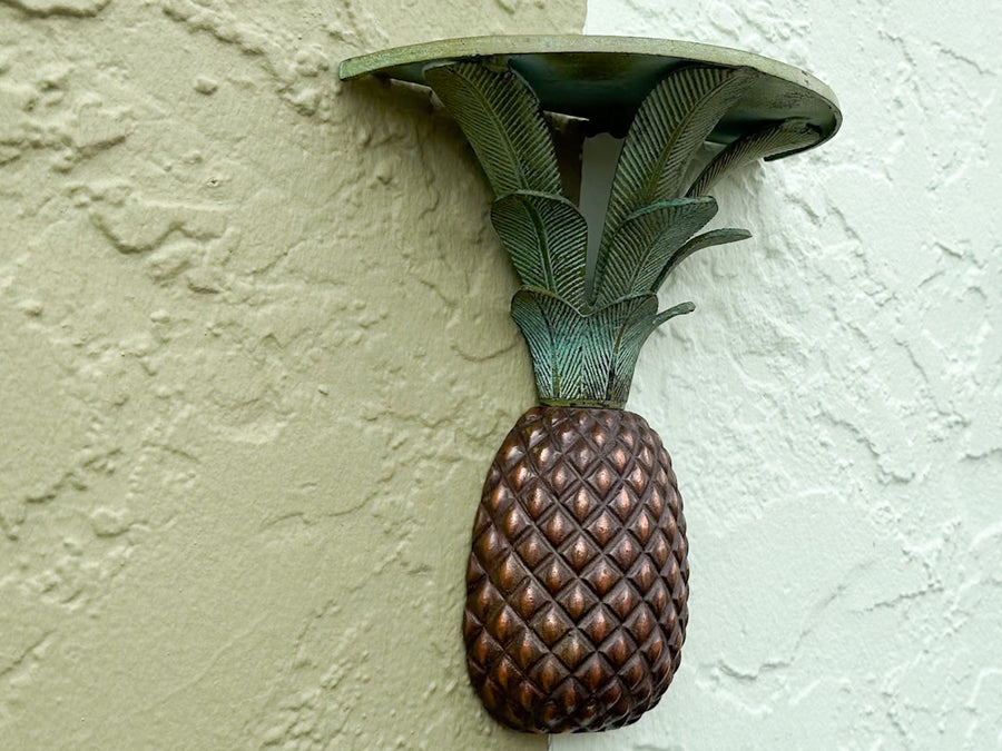 Pair of Pineapple Wall Shelves