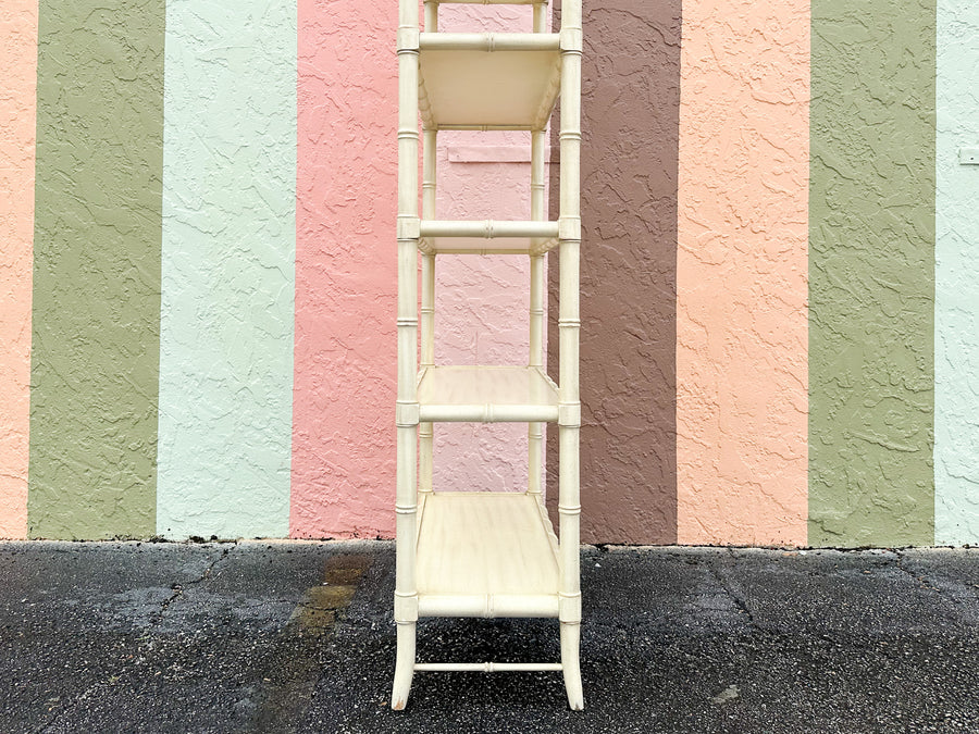 Thomasville Faux Bamboo Etagere