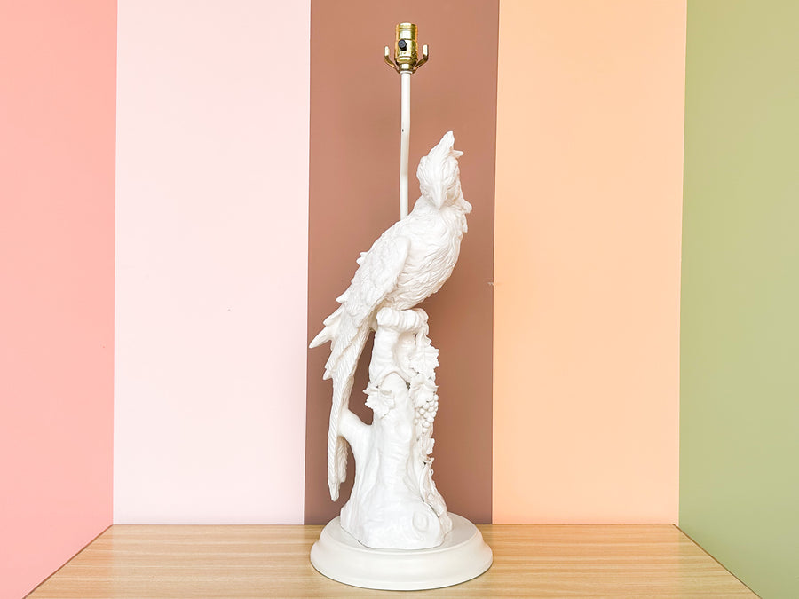 Tropical Chic Parrot Lamp