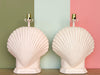Pair of Clam Shell Lamps