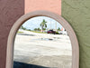 Coastal Chic Pencil Reed Arch Mirror