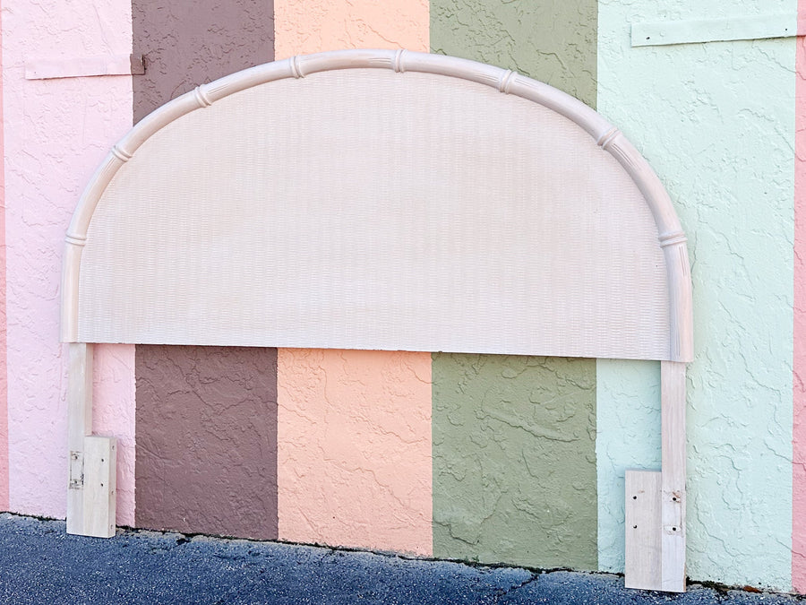 Faux Bamboo Queen Headboard