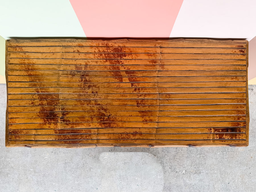 Tortoiseshell Bamboo Console