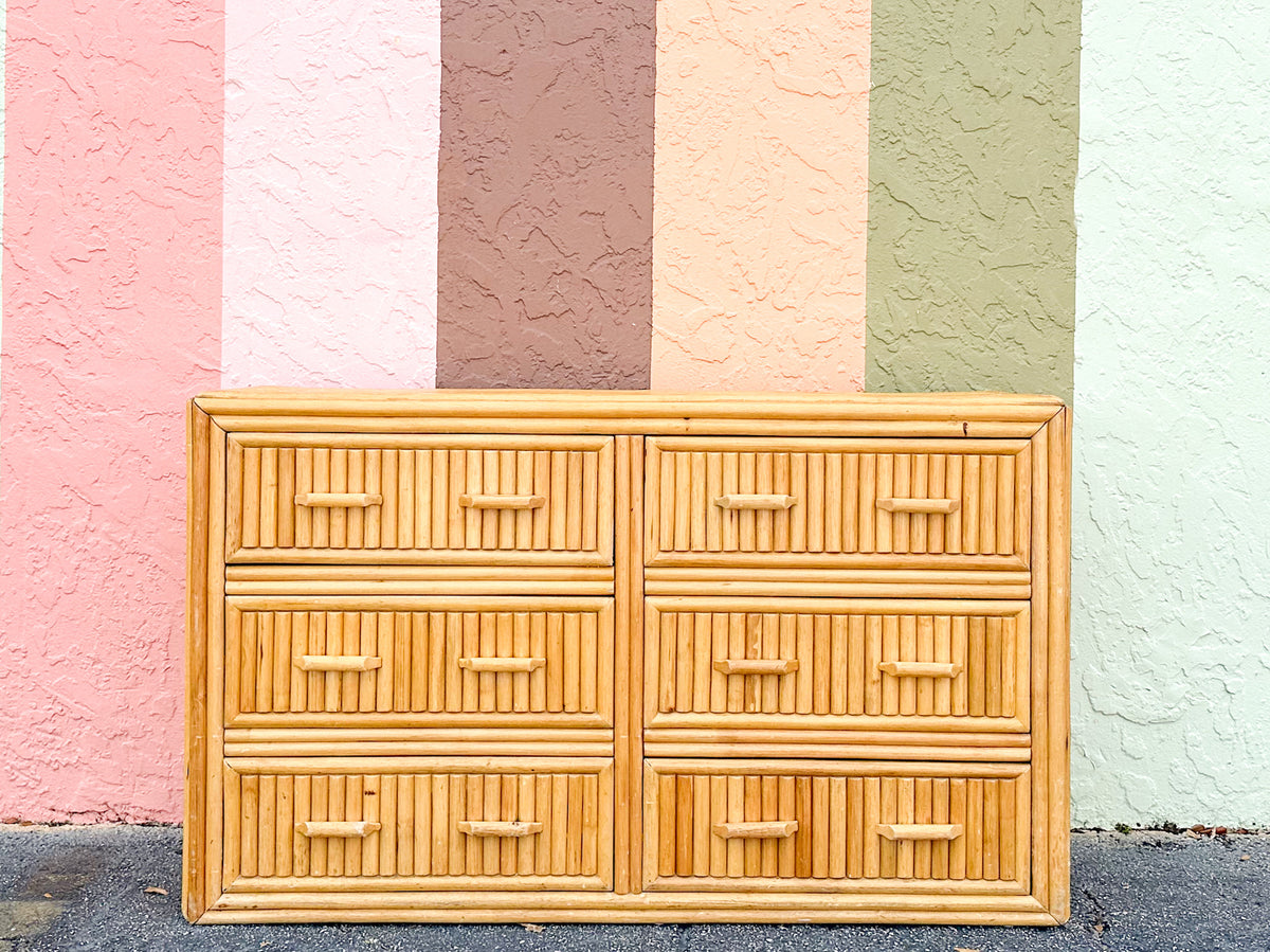 Island Style Bamboo Dresser