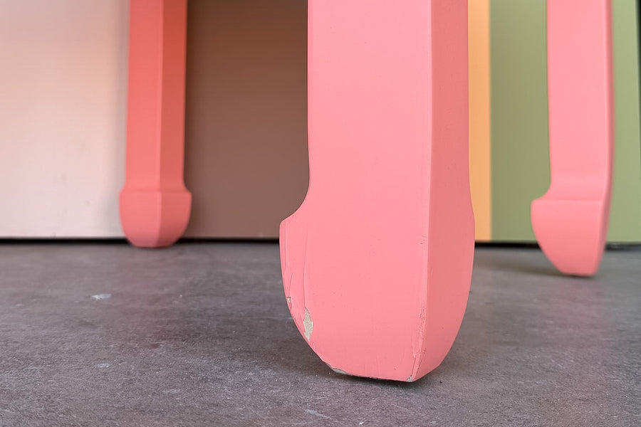 Pair of Coral Ming Style Side Tables