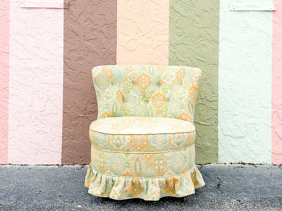 Palm Beach Chic Upholstered Side Chair