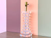 Stacked Lucite Lamp