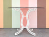 Palm Beach Style Faux Bamboo Outdoor Dining Set