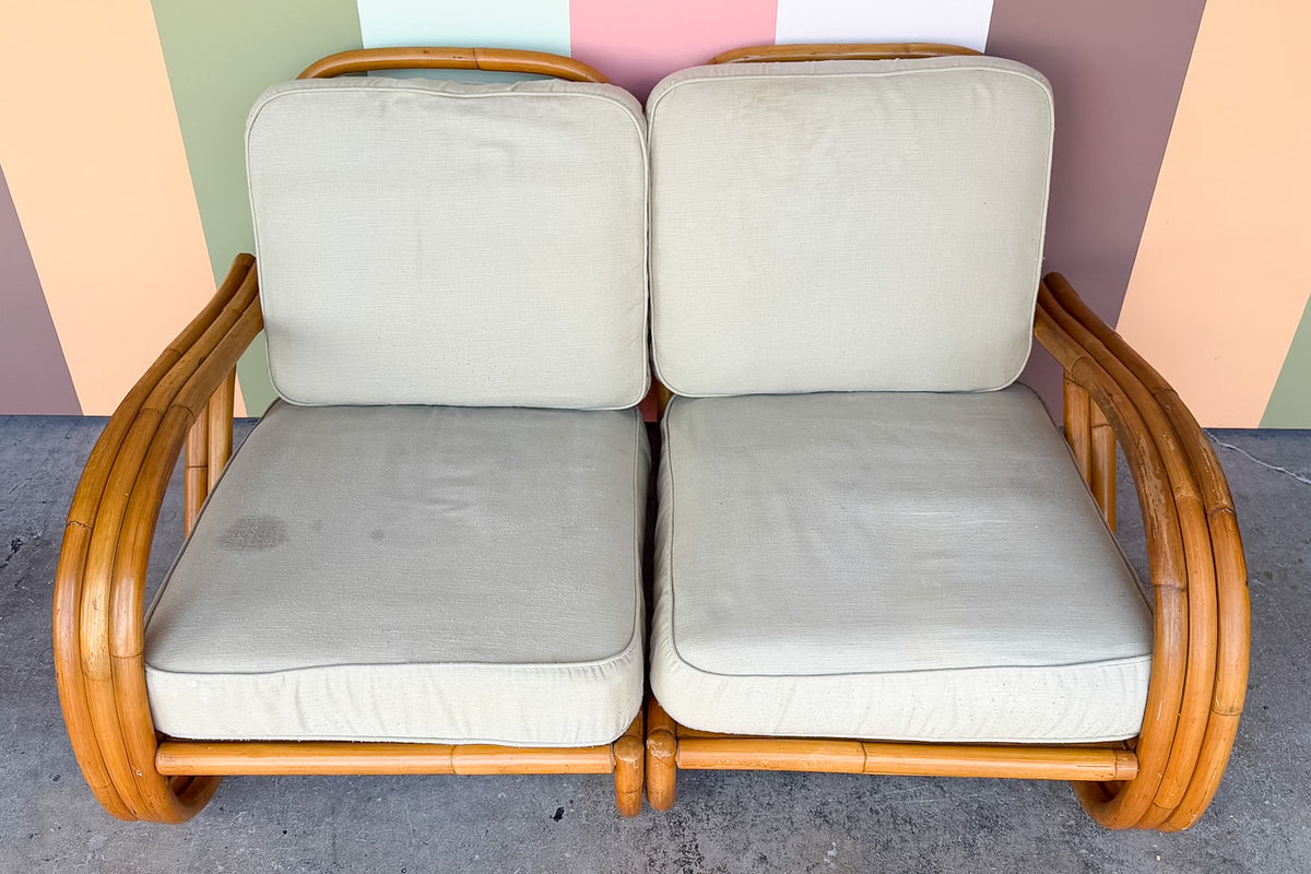 Ficks Reed Rattan Loveseat