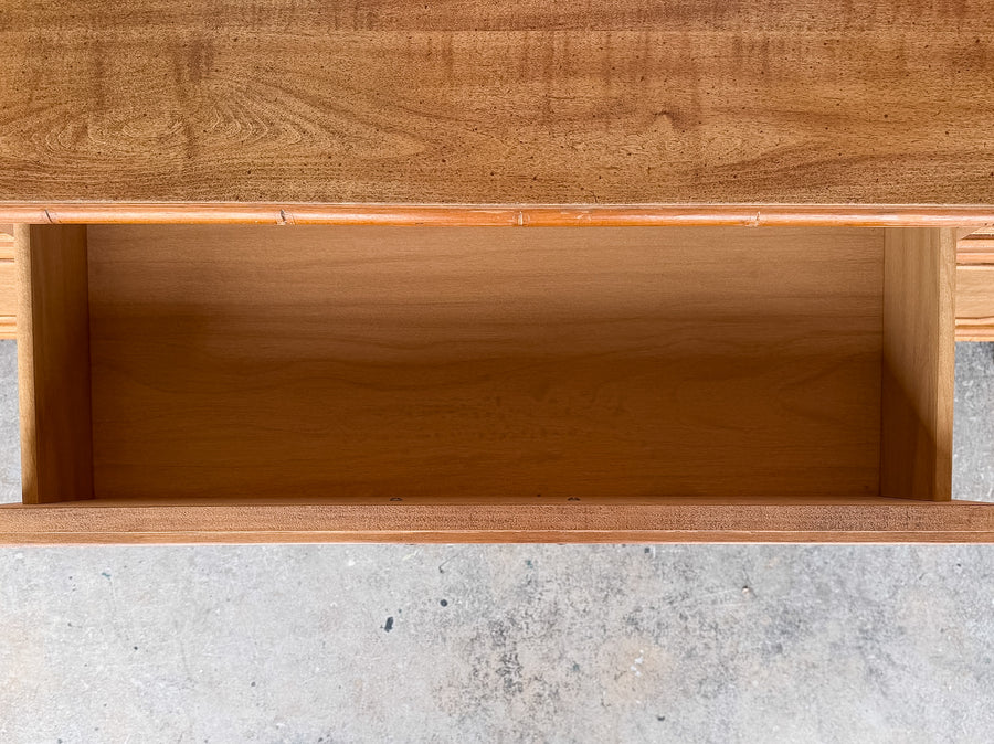 Natural Faux Bamboo Dresser
