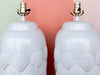 Pair of Coastal Chic Seashell Lamps