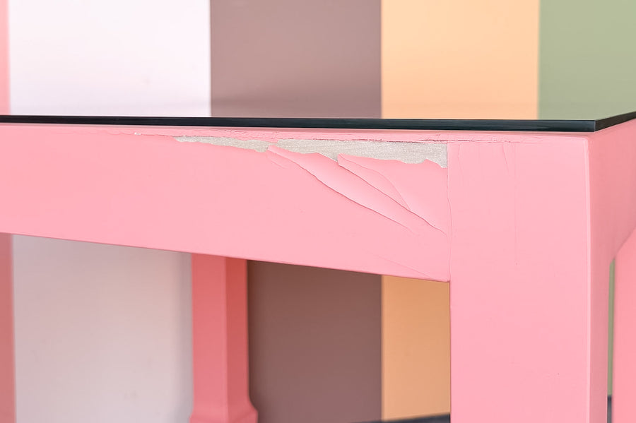Pair of Coral Ming Style Side Tables