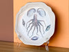 Shell Chic Decoupage Plate