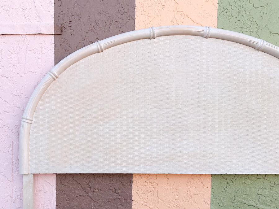 Faux Bamboo Queen Headboard