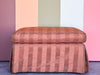 Pretty Bronze Upholstered Ottoman